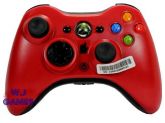 Controle Sem Fio Xbox 360 Wireless Vermelho Original