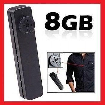 Botão Espião Filma E Tira Fotos Com 8gb De Memória !!!